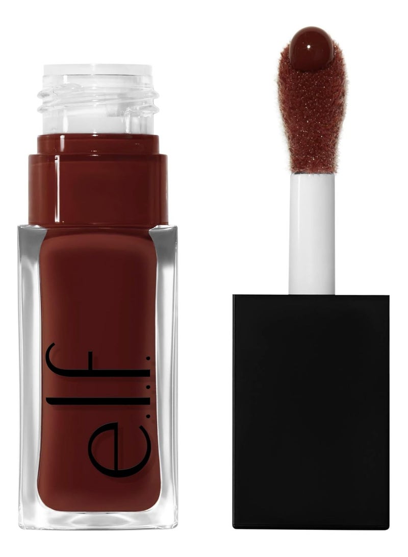 إلف زيت شفاه جلو ريفايفر للحصول على لمسة نهائية شديدة اللمعان 7.39 مل حار مثل الفادج - Image 1