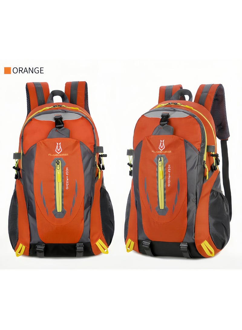FLAMEHORSE Upgraded Mountaineering Bag Travel Backpack Outdoor Backpack Leisure Sports Bag Waterproof Backpack - Image 2