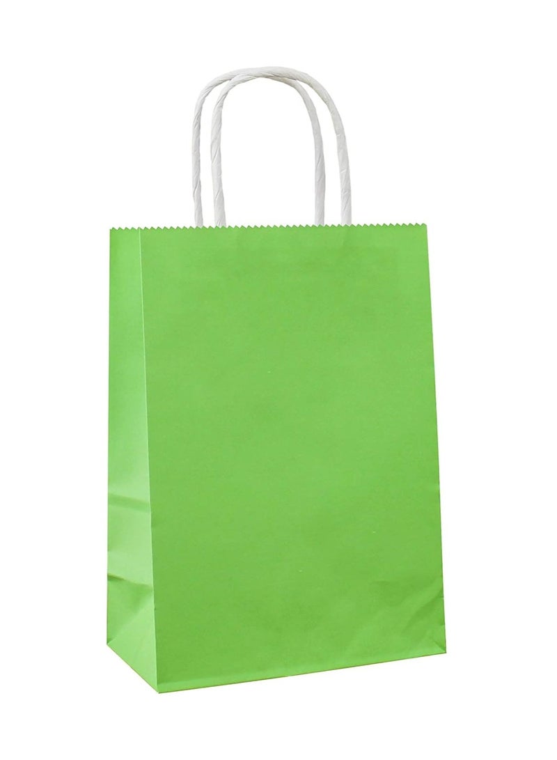Cool Baby Medium Gift Bags Kraft Paper Bags with Handles for Party Favors 12 PCS