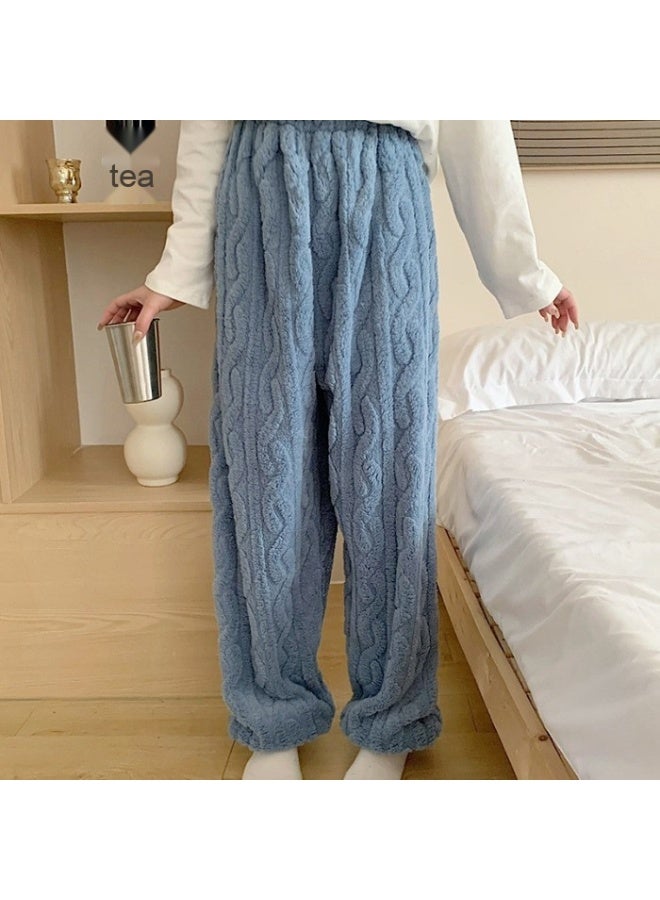 2025 Autumn Winter Cartoon Coral Fleece Pajama Set