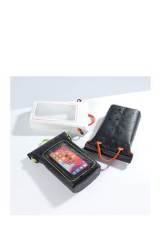 SYOSI Mobile Phone Waterproof Bag, Boating Waterproof Bag, Waterproof Mobile Phone Bag, Keeps Gear Dry for Kayaking, Rafting, Boating, Swimming, Camping, Hiking, Beach, Fishing.(Black+Orange)  - Image 5