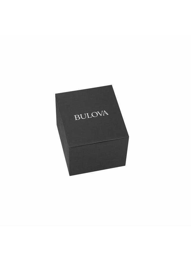 Bulova Men's 98C126 Swarovski Crystal Pave Bracelet Watch - Image 3