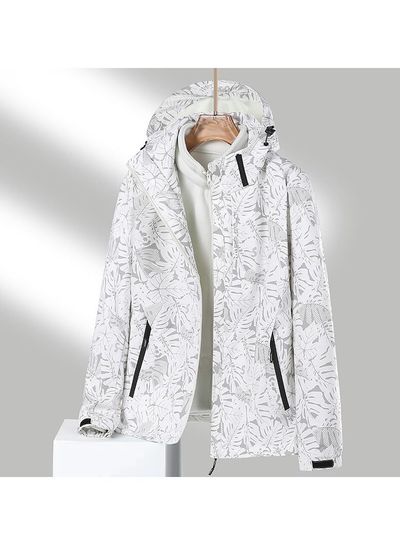 Loquat Three-in-one Detachable Two-piece Hood Waterproof Overcoat  - Image 1