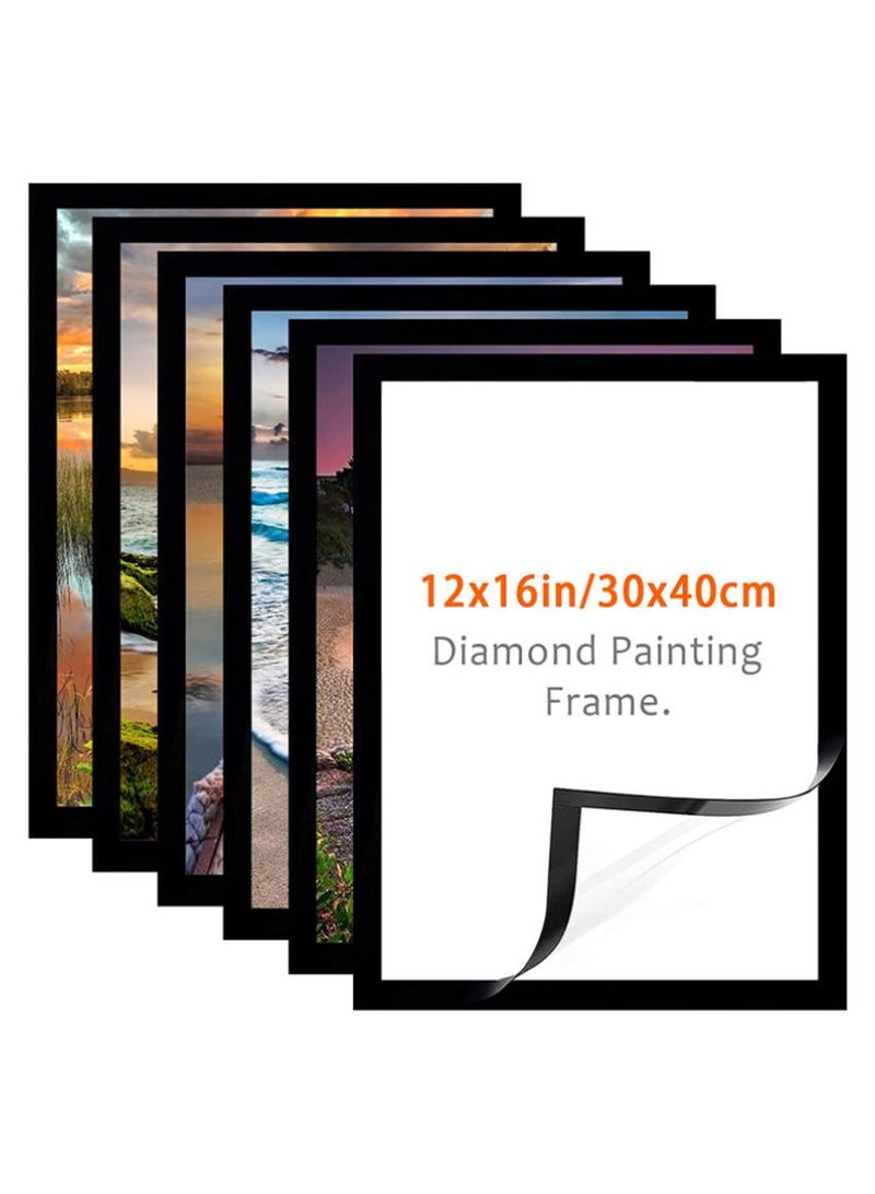 Y&D 10 Pack 30*40cm Photo Frame Magnetic Art PVC Wall Stickers Photo Frame - Image 1