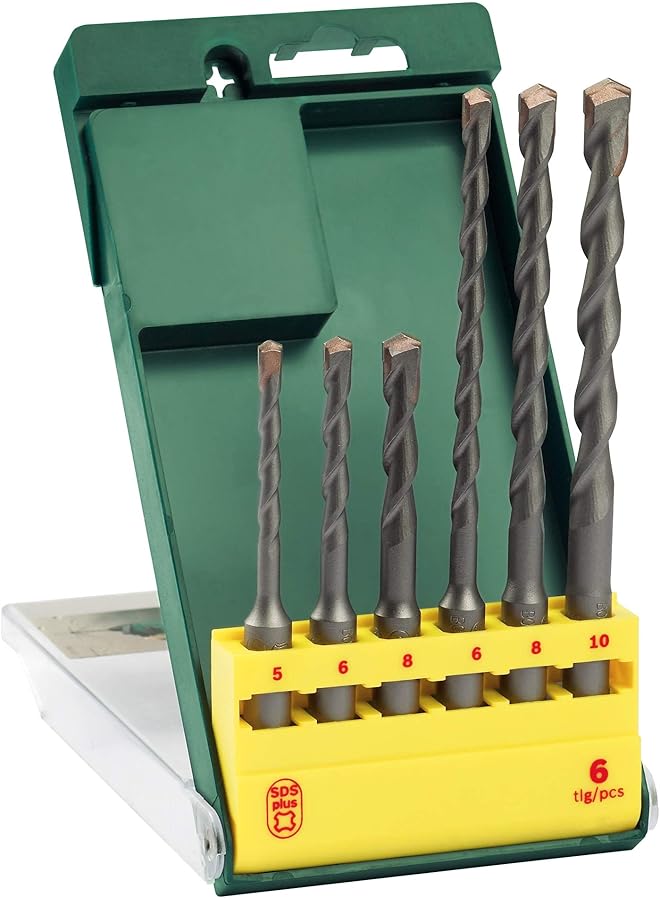 BOSCH Home And Garden 2607019447 Sds Plus Hammer Drill Bit Set Grey - Image 1