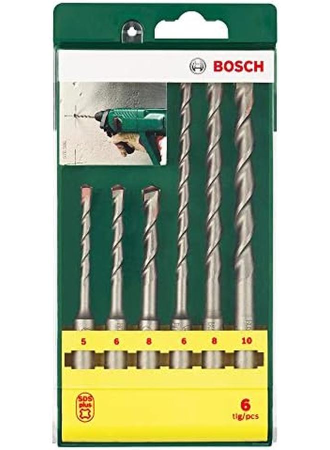 BOSCH Home And Garden 2607019447 Sds Plus Hammer Drill Bit Set Grey - Image 2