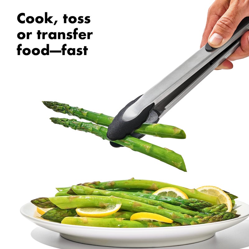 OXO OXO Good Grips 2-Piece Tongs with Nylon Heads Set  - Image 2
