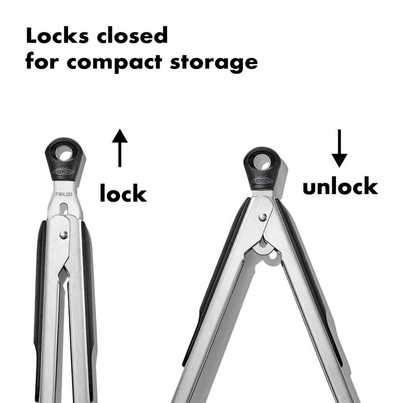 OXO OXO Good Grips 2-Piece Tongs with Nylon Heads Set  - Image 5