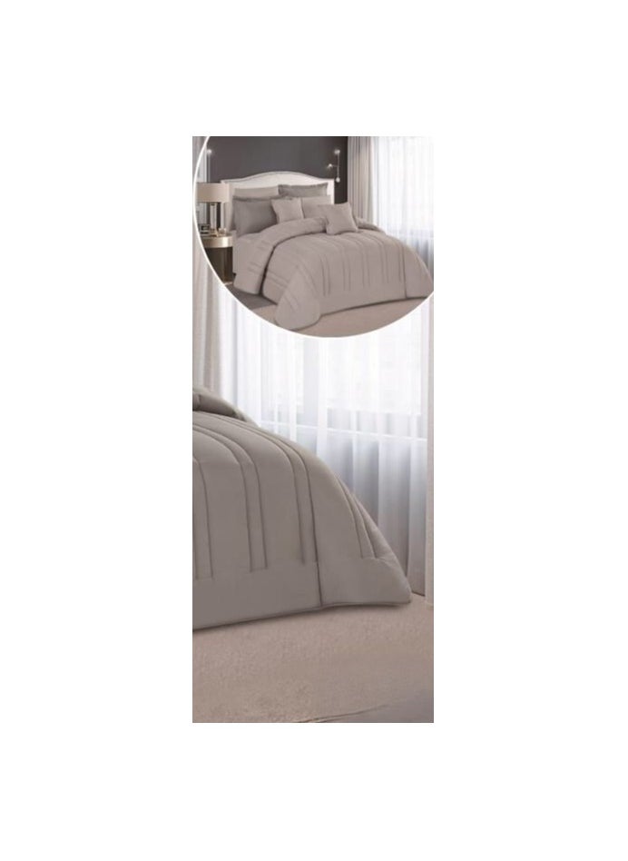 MARK Double summer hotel bedspread with double sides, made of microfiber, size 240*260 cm  - Image 3