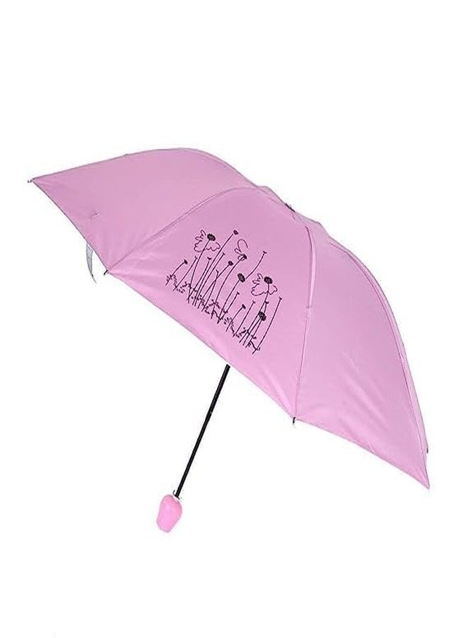 AESTROKE Rose Umbrella Lightweight Waterproof Uv Protection Mini Folding Creative Rose Flower Case Canvas Plastic Umbrella [multicolor][1 pcs] - Image 3