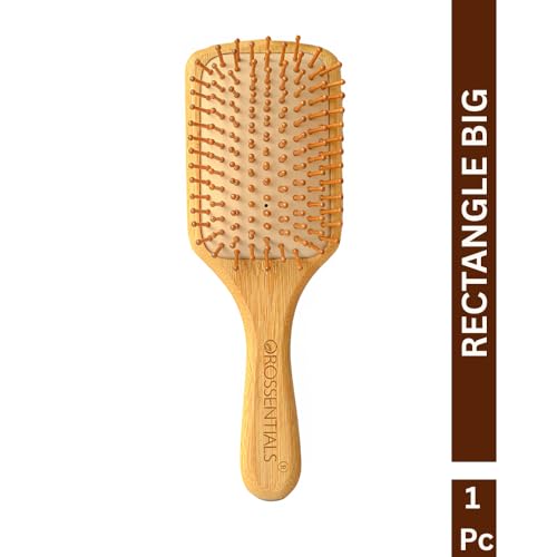 OROSSENTIALS Neem Wood Comb/Hair Brush for Healthy Hair Care - Image 2
