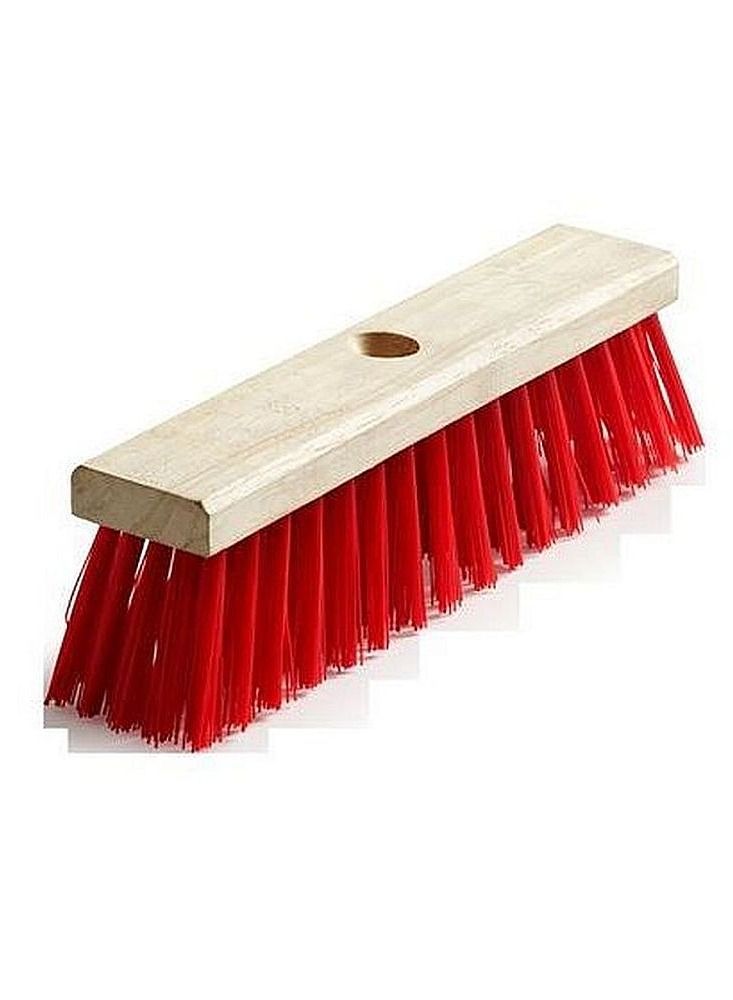 Wooden Broom Hard Bristles 40 cm  - Image 1
