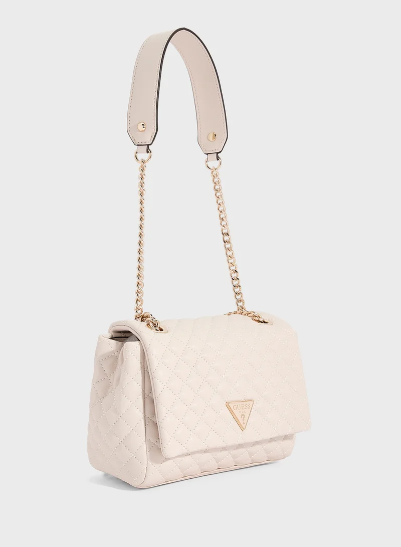 GUESS Eco Rianee Convertible Crossbody Flap