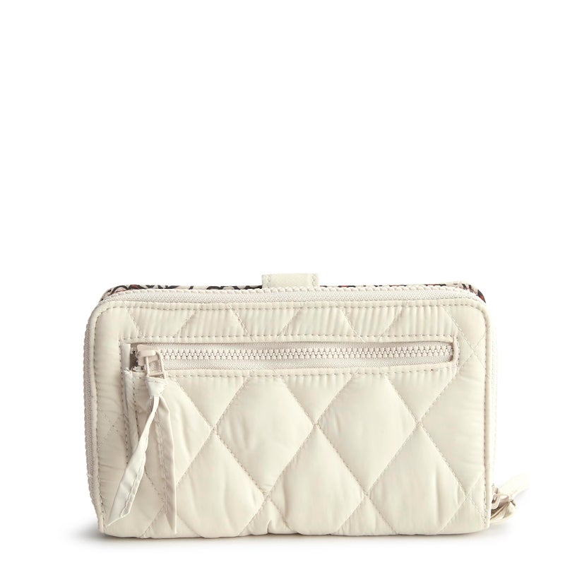 Vera Bradley Women's Featherweight Large Tab Wallet, Pumice Stone, One Size - Image 2