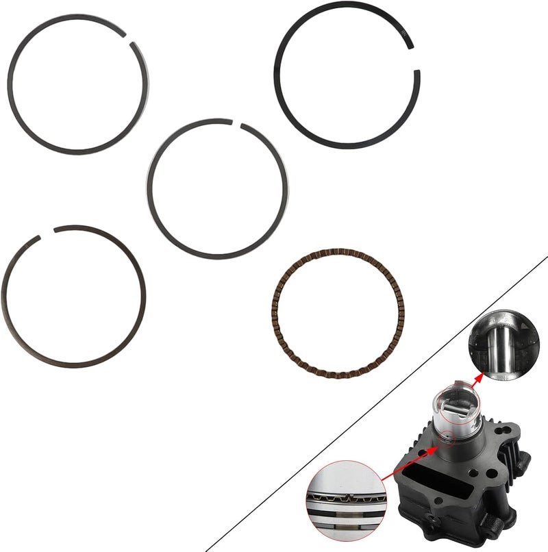 FLYPIG 39mm Big Bore Cylinder Rebuild Assembly Kit for Honda 50CC Z50 Z50R XR50 CRF50 Dirt Bike Go Kart - Image 3