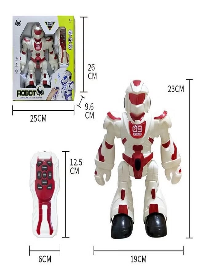 Remote Control Smart Robot Toy for Kids, Flexible Head & Arms, Dance Moves, Music and Lights, Programmable Remote Control Smart Interactive Robotic Toy  - Image 4