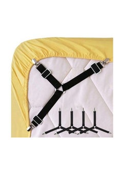 Generic 4-Piece Adjustable Bed Sheet Fastener  - Image 5