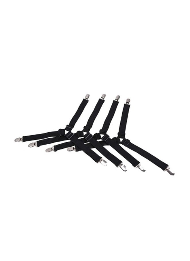 Generic 4-Piece Adjustable Bed Sheet Fastener  - Image 2
