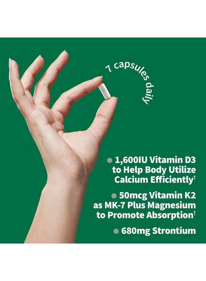 Garden of Life Garden of Life Calcium Supplement - Vitamin Code Grow Bone Made with Whole Foods, Strontium, Magnesium, K2 MK7, Vitamin D3 & C Plus Probiotics for Gut Health, 30 Day Supply  - Image 3