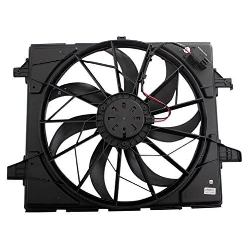 TRQ Radiator Cooling Fan Assembly Compatible with 2021-2022 Dodge Durango CH3115203 - Image 5