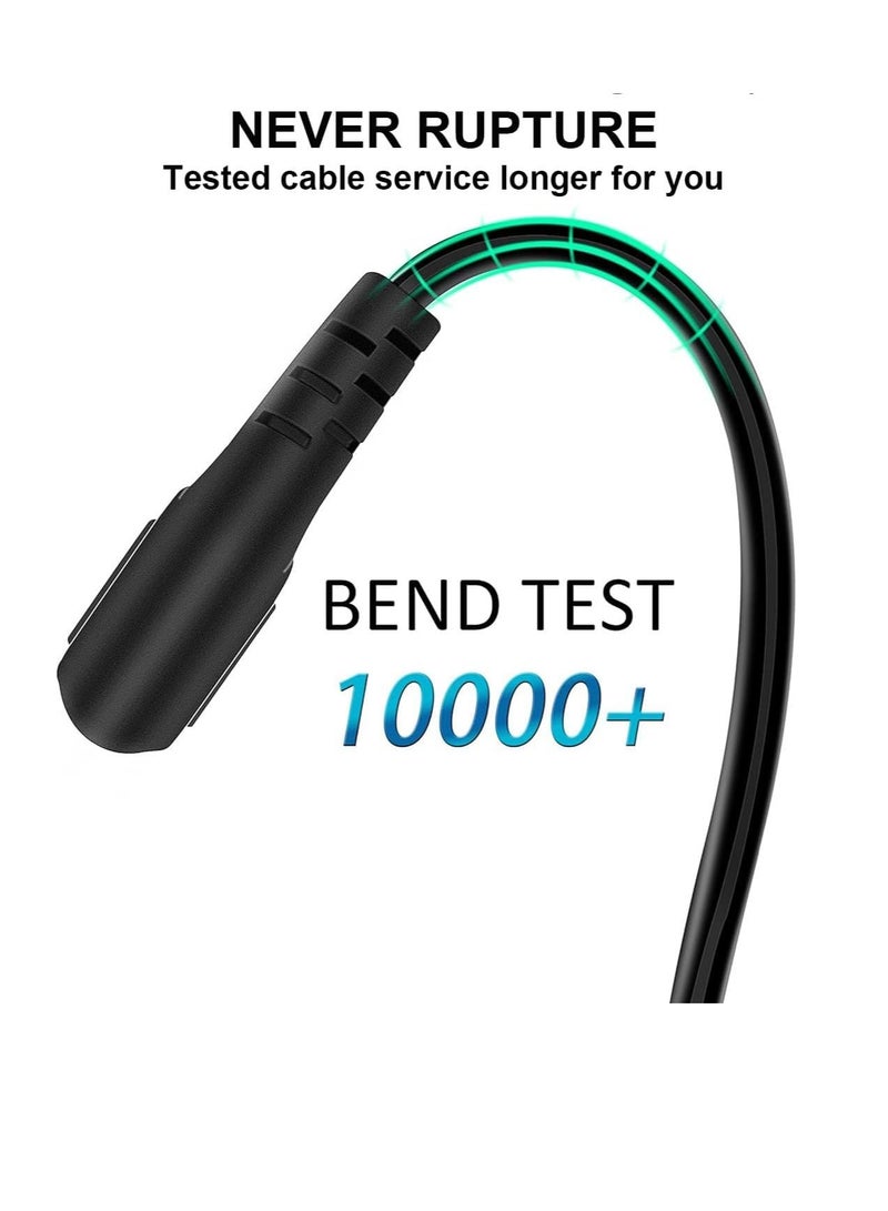 Terabyte كابل طاقة IEC C7 بطول 1.5 متر على شكل 8 لجهاز Xbox One و Xbox S و Samsung و LG و Philips و Toshiba و Sony و PS4 و PS5 و Sharp و Panasonic و تلفاز LED مسطح وطابعة وصندوق Sky و Sky Plus+ HD - Image 3