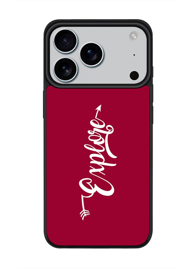 Stylizedd iPhone 17 Pro Case, [Compatible with MagSafe] Slim Magnetic cover Phone Case iPhone 17 Pro -Explore - Image 1