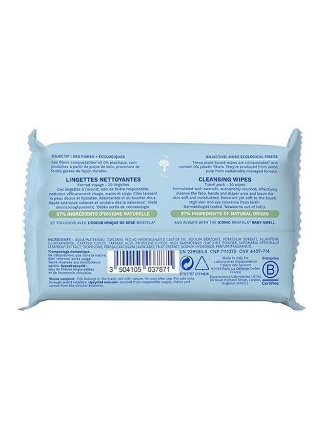 Mustela Cleansing Wipes x 60 - Image 1