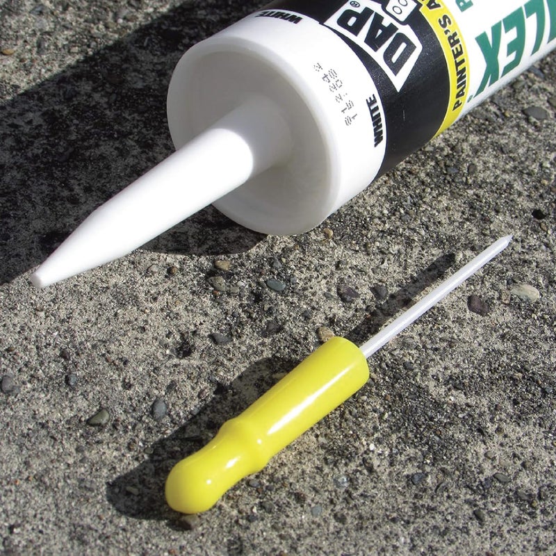 Caulk Cap CCY Caulk Saver Series, Reusable Caulk Tube Sealers with Built-in Puncture Pin, 6 Pack - Image 4