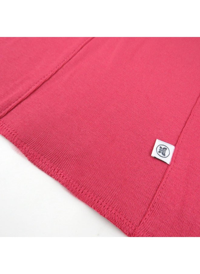HonestBaby Honest Baby Baby Organic Cotton Knit Burp Cloths Multipack 10 Pack Rainbow Gems Pinks One Size  - Image 3