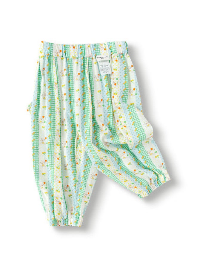 Balabala Mall Same Style Breathable Comfortable Skin-friendly Baby Pants, Anti-mosquito Pants For Boys & Girls, New 2025 Summer Collection - Image 1