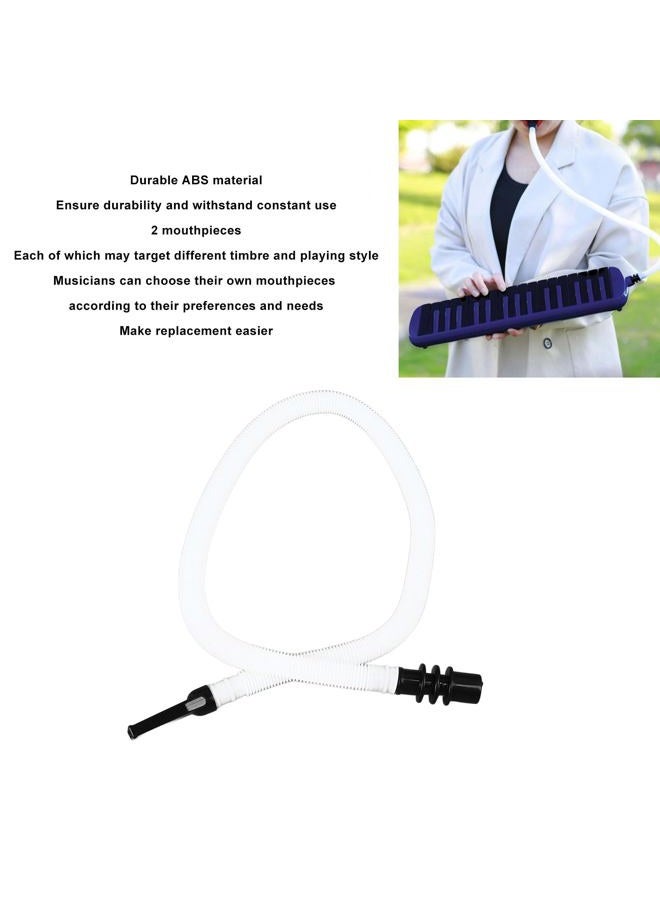 Dpofirs Melodica Mouthpiece Tube Set, Melodica Pianica Tube Mouthparts Replacement Kit Professional Instrument Accessories - Image 3