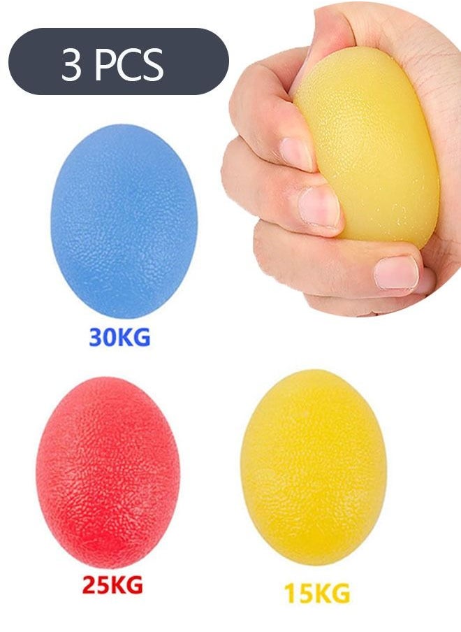 Ant 3-Piece Hand Therapy Ball Stress Relief Ball, Adults and Kids for Reduce Anxiety and Hand Exercise Strengthening, Finger Resistance Exercise, Wrist Arthritis Pain Relief  - Image 1