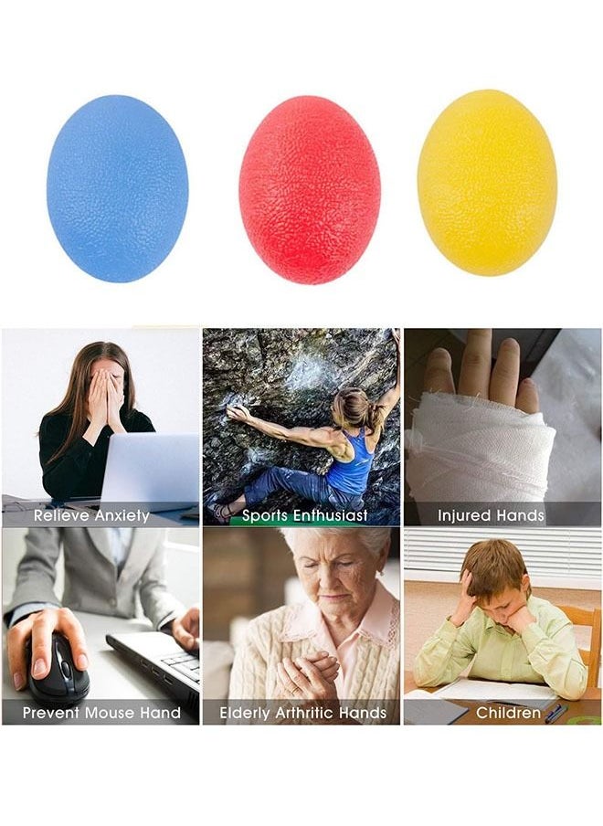 Ant 3-Piece Hand Therapy Ball Stress Relief Ball, Adults and Kids for Reduce Anxiety and Hand Exercise Strengthening, Finger Resistance Exercise, Wrist Arthritis Pain Relief  - Image 5