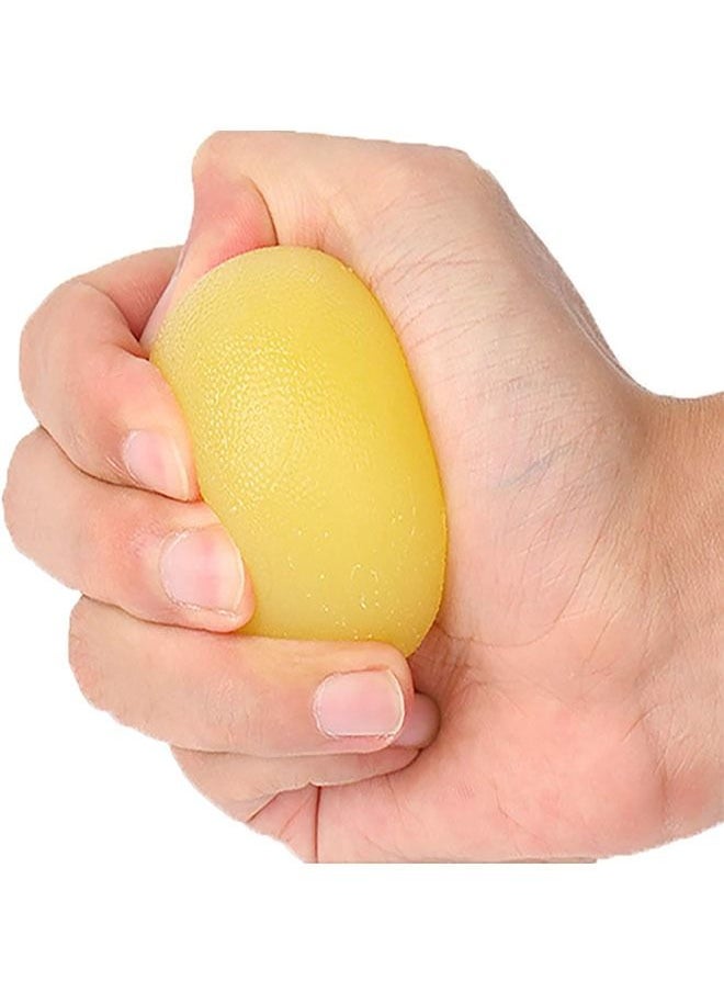 3-Piece Hand Therapy Ball Stress Relief Ball, Adults and Kids for Reduce Anxiety and Hand Exercise Strengthening, Finger Resistance Exercise, Wrist Arthritis Pain Relief