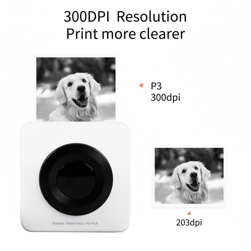 PAPERANG P3 Mini Pocket Photo Printer Portable Thermal Printing Machine Wireless BT Connection for Picture Lable DIY Handcraft List Meno Notes Journal Receipt Paper Instant Printer Sticker with 1 - Image 4