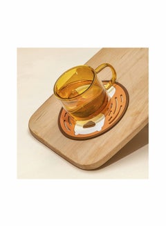 Y&D Cartoon Coasters 6 PCS Silicone Colored Cute Cup Pad Mat None slip for Coffee Beer Mug Wine Glass Bottle Home and Bar  - Image 5