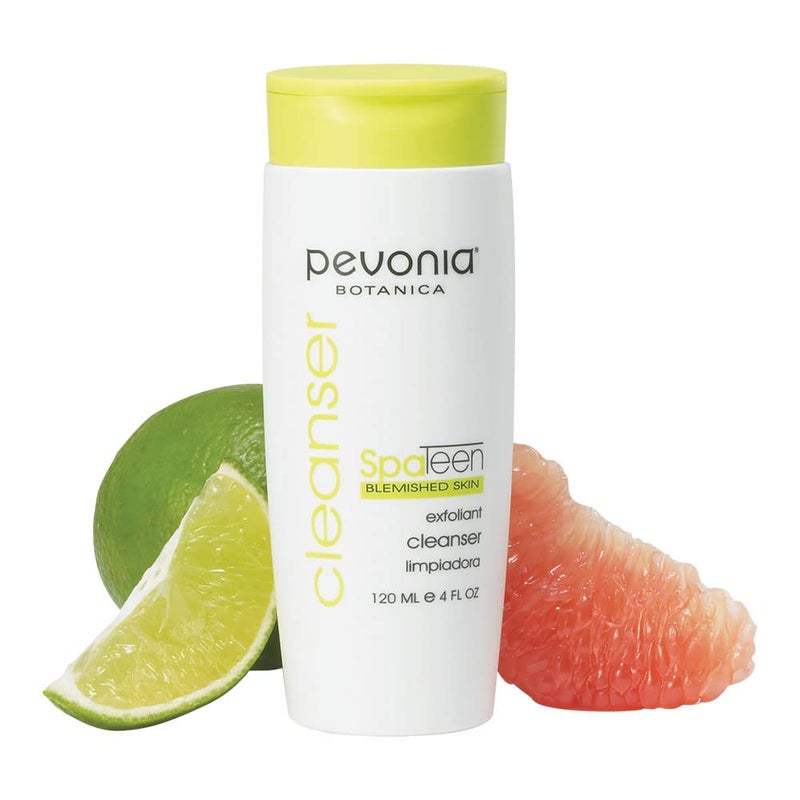 Pevonia SpaTeen Blemished Skin Exfoliant Cleanser - Gentle Face Cleanser Cream - Exfoliating Facial Skin Care Products - Best Teen Face Wash for Dry Skin, Oily Skin, Sensitive Skin, Acne - 4 fl oz - Image 2