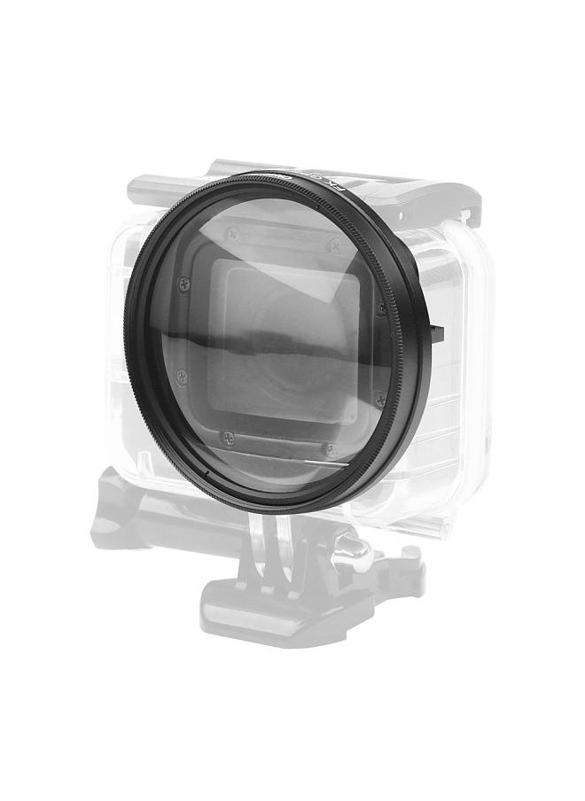 Generic - 58mm Macro Lens 10x Magnification Close Up Lens for Gopro Hero 7 Black 6 5 Black Waterproof Case for GoPro Accessory - Image 1