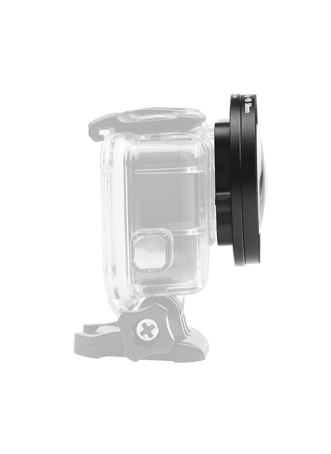 Generic - 58mm Macro Lens 10x Magnification Close Up Lens for Gopro Hero 7 Black 6 5 Black Waterproof Case for GoPro Accessory - Image 1