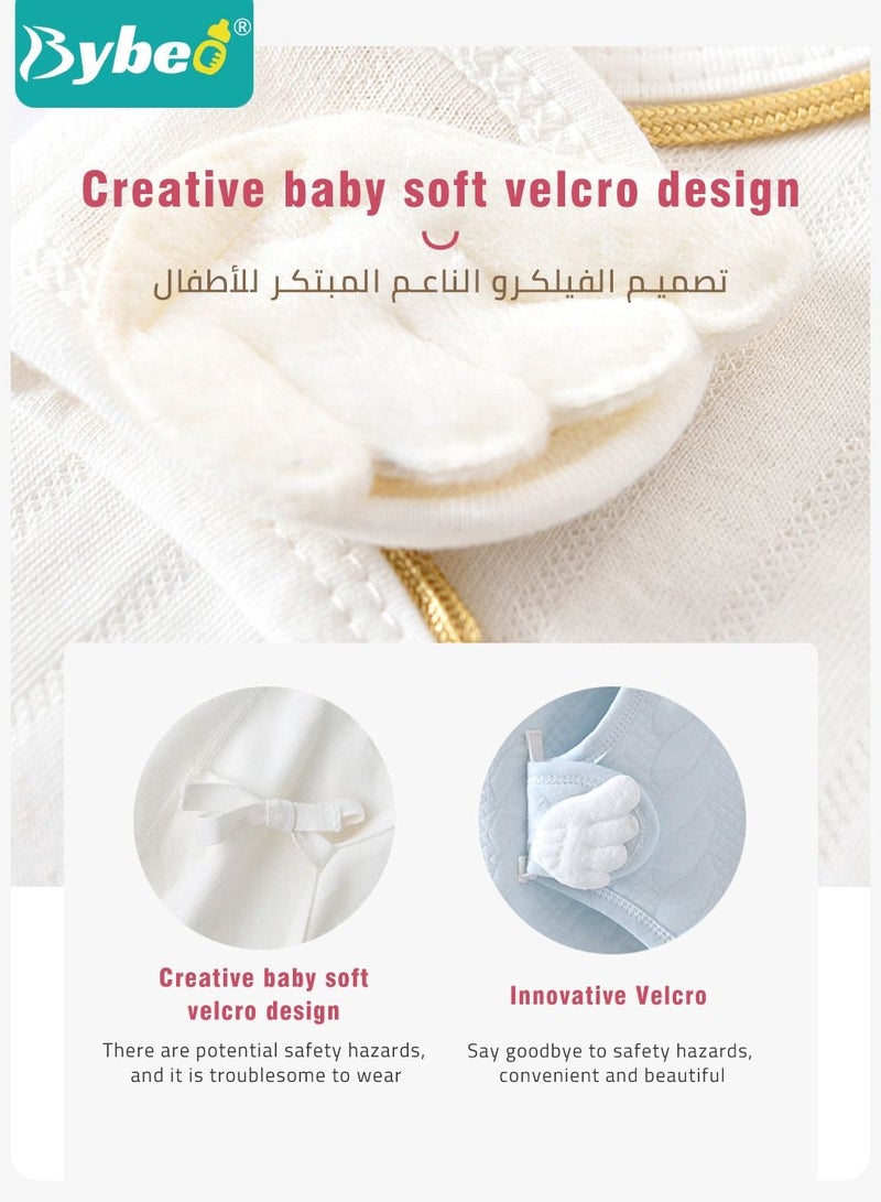 Bybeo 17 PCS Newborn Baby Gift Box Babies Clothes Set Infant Clothing Rompers Coat Socks Hat 100% Cotton for Boys & Girls - Image 4