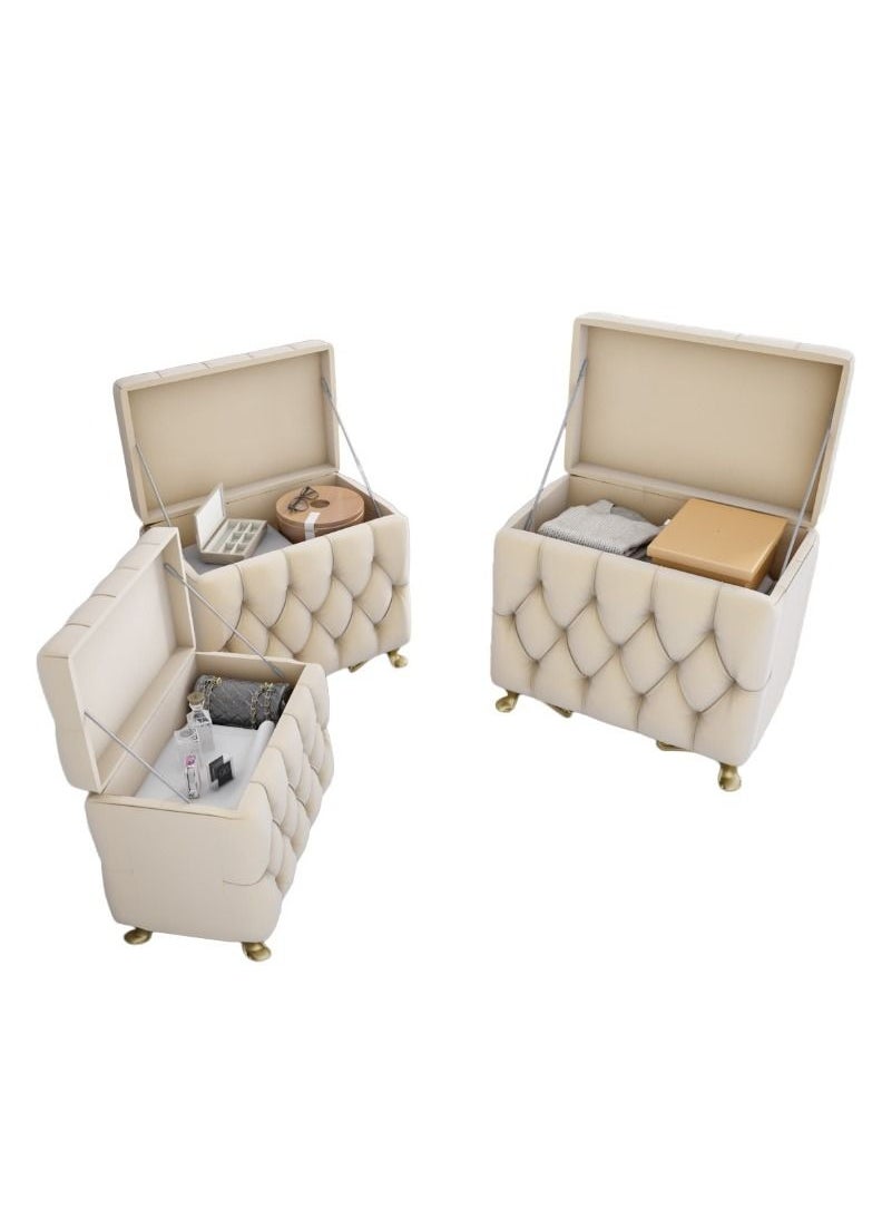 ZAHRAT ALFKHAMAH 3 seater ottoman sofa set with storage box  - Image 2