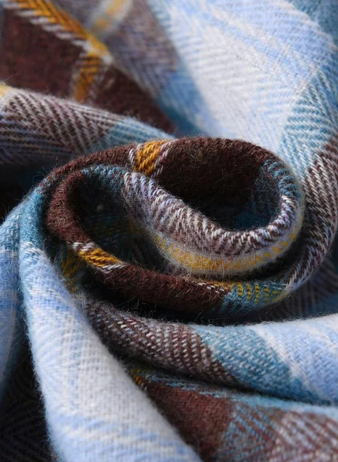 تايك تو قميص بطبعة مربعات وتفاصيل أزرار