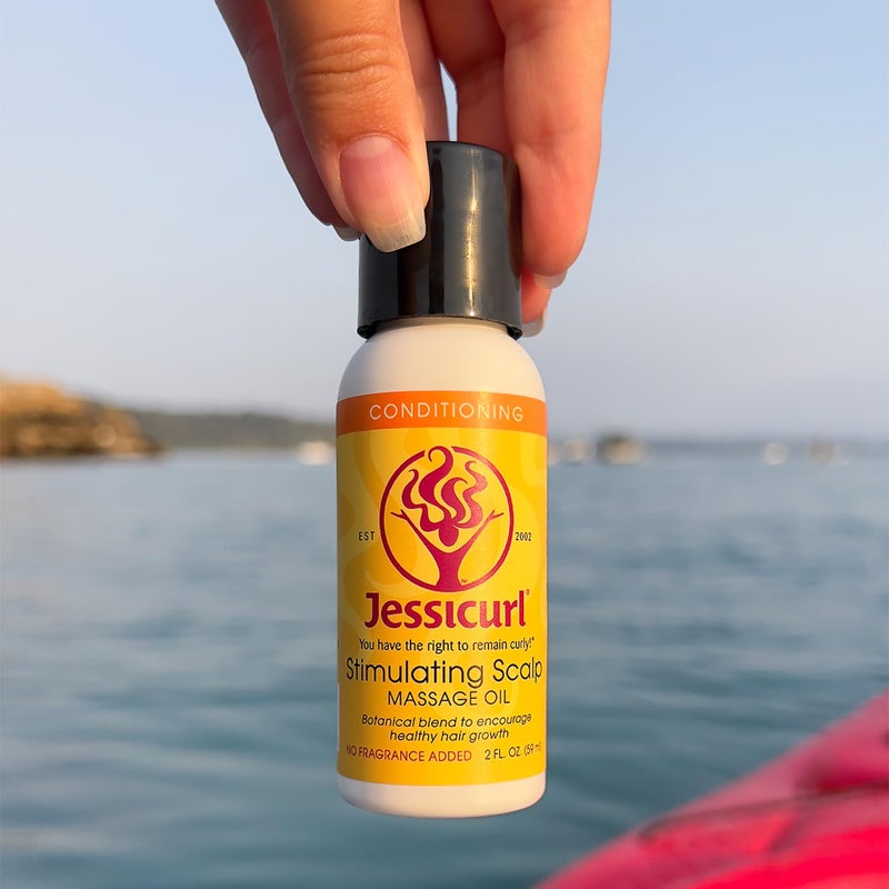 Jessicurl, Scalp Message Oil, Hair Oil and Scalp Treatment with Rosemary Oil, for Curly Hair, No Fragrance Added, 2 fl oz. - Image 2