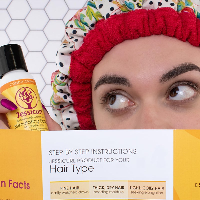 Jessicurl, Scalp Message Oil, Hair Oil and Scalp Treatment with Rosemary Oil, for Curly Hair, No Fragrance Added, 2 fl oz. - Image 5