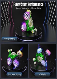 Generic Remote Control Car – 360° Stunt Car with Colorful Lights and Music  - Image 1