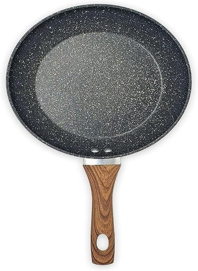 Cheet enterprise Nonstick Frying Pan 22 cm - Induction Compatible Skillet with Bakelite Wooden Handle, Dishwasher Safe, Scratch Resistant, Non Stick Cookware for Professional Kitchens,Omelettes, Eggs - Image 5
