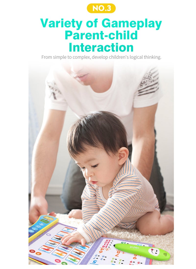 Splendors - Bilingual Arabic And English Interactive Ebook Electronic Talking Book With Smart Pen Electronic Educational Book For Kids Early Development - Image 1