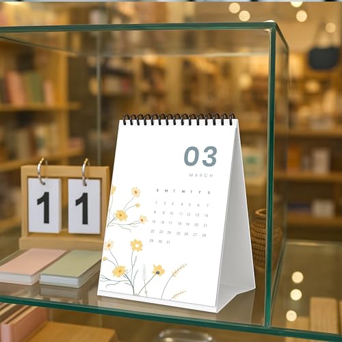 True Flair Trueflair Table Desk Calendar 2026, A5 Size, For Home And Office Use, Study Planner And Daily Tracking Organiser (Design 2) - Image 3