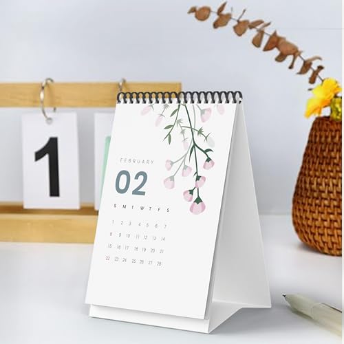 True Flair Trueflair Table Desk Calendar 2026, A5 Size, For Home And Office Use, Study Planner And Daily Tracking Organiser (Design 2) - Image 1