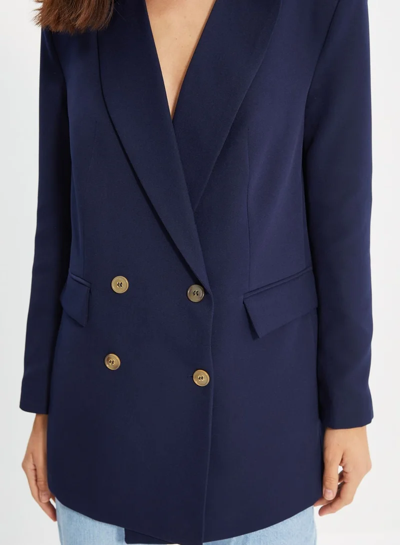 trendyol Double Breasted Coat